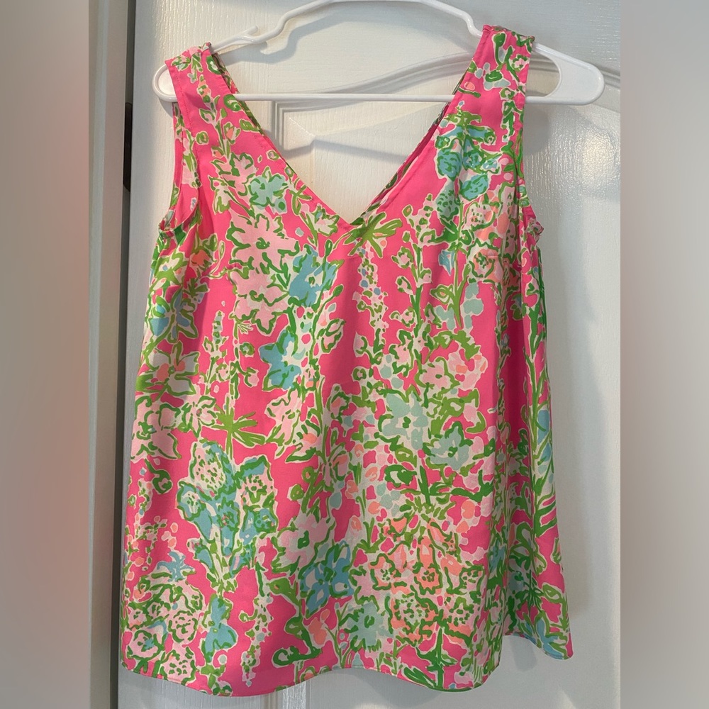 Lilly Pulitzer silk blouse